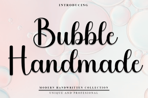 Adding Cheer to Branding with Bubble Handmade Font