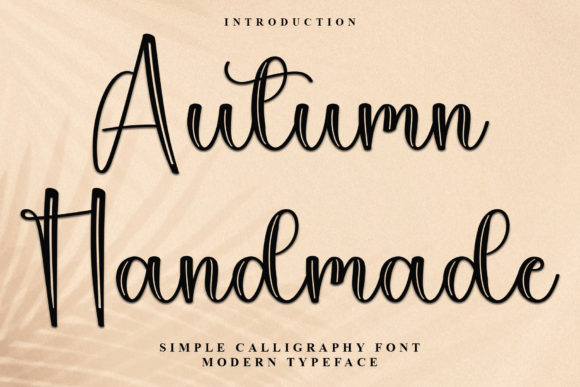 Autumn Handmade Font: A Web Designer’s Layout Test