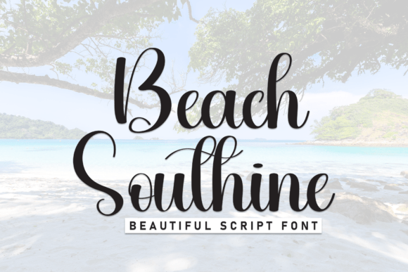 Beach Southine: A Stylish Script Font for Modern Branding Projects