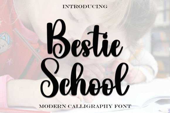 Bestie School: A Handwritten Font That Elevates Your Brand