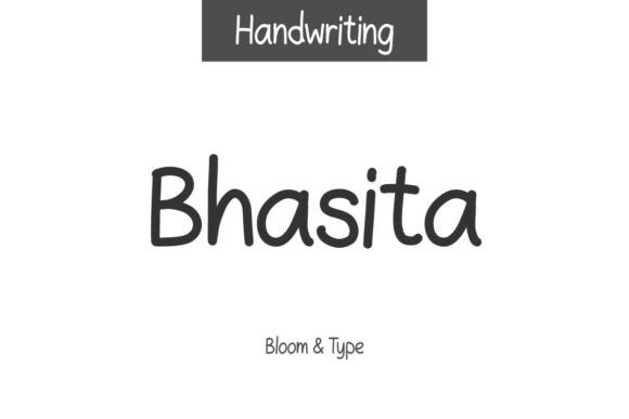 Bhasita: A Playful Handwritten Font That Elevates Your Brand