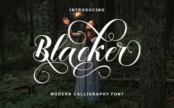 Blacker Script Font: A Web Designer’s Choice for Elegant Digital Typography