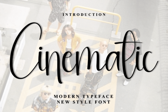 Cinematic: A Festive Typeface for Enchanting Web Designs