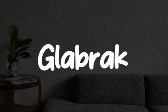 Glabrak: A Modern Typeface for Elegant Brand Identities