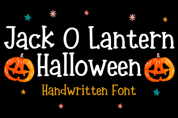 Jack O Lantern Halloween: A Playful Script Font for Seasonal Editorial Design