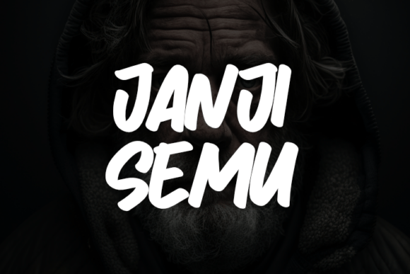 Janji Semu: A Versatile Script Font for Crafters and Product Designers