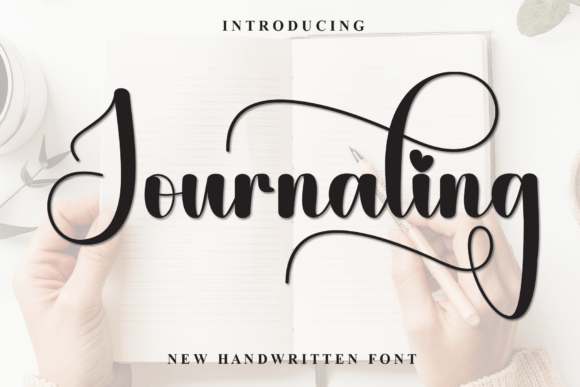 Journaling: A Stylish Script Font for Modern Web Design Projects