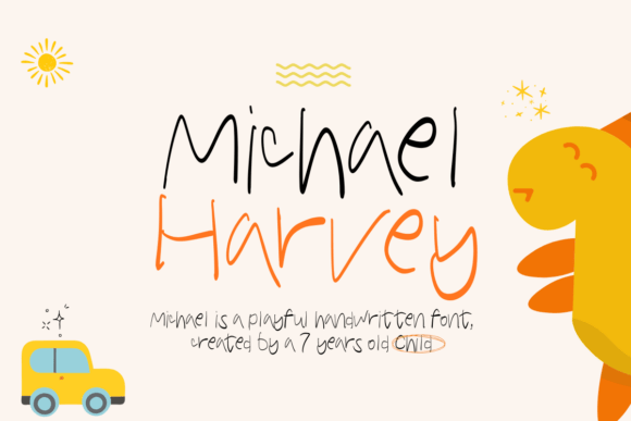 Michael Harvey Font: Bringing Childlike Joy to Your Business Branding