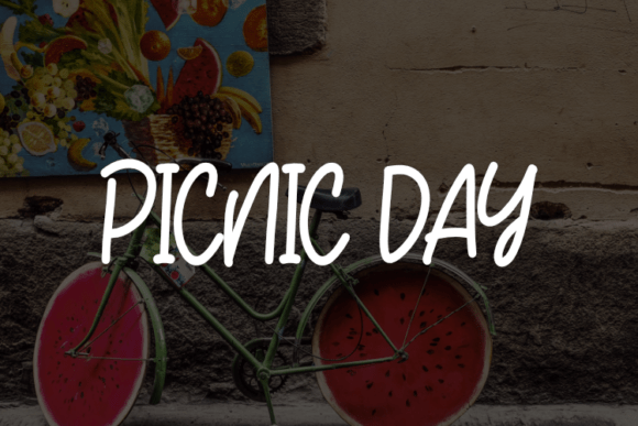 Picnic Day Font: Elevating Web Design with Playful Elegance