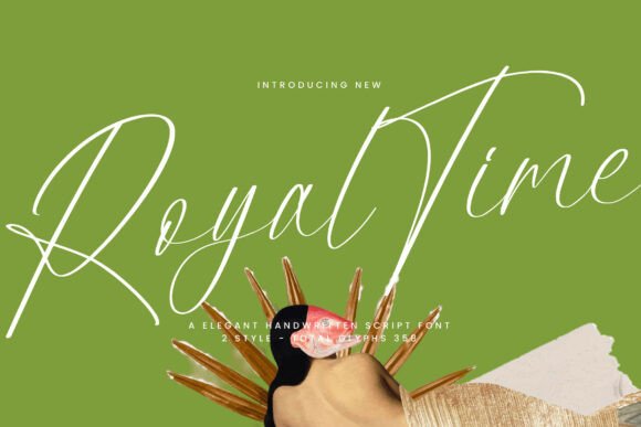 Royal Time Font: Elevating Web Design with Elegant Script Typography