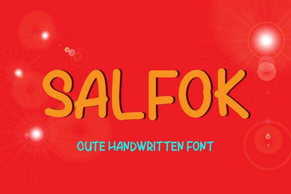 Salfok Font: Elevating Editorial Design with Handwritten Charm