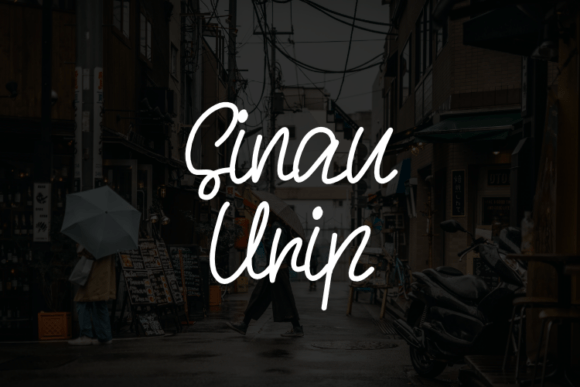 Sinau Urip Font: Elevate Handmade Products
